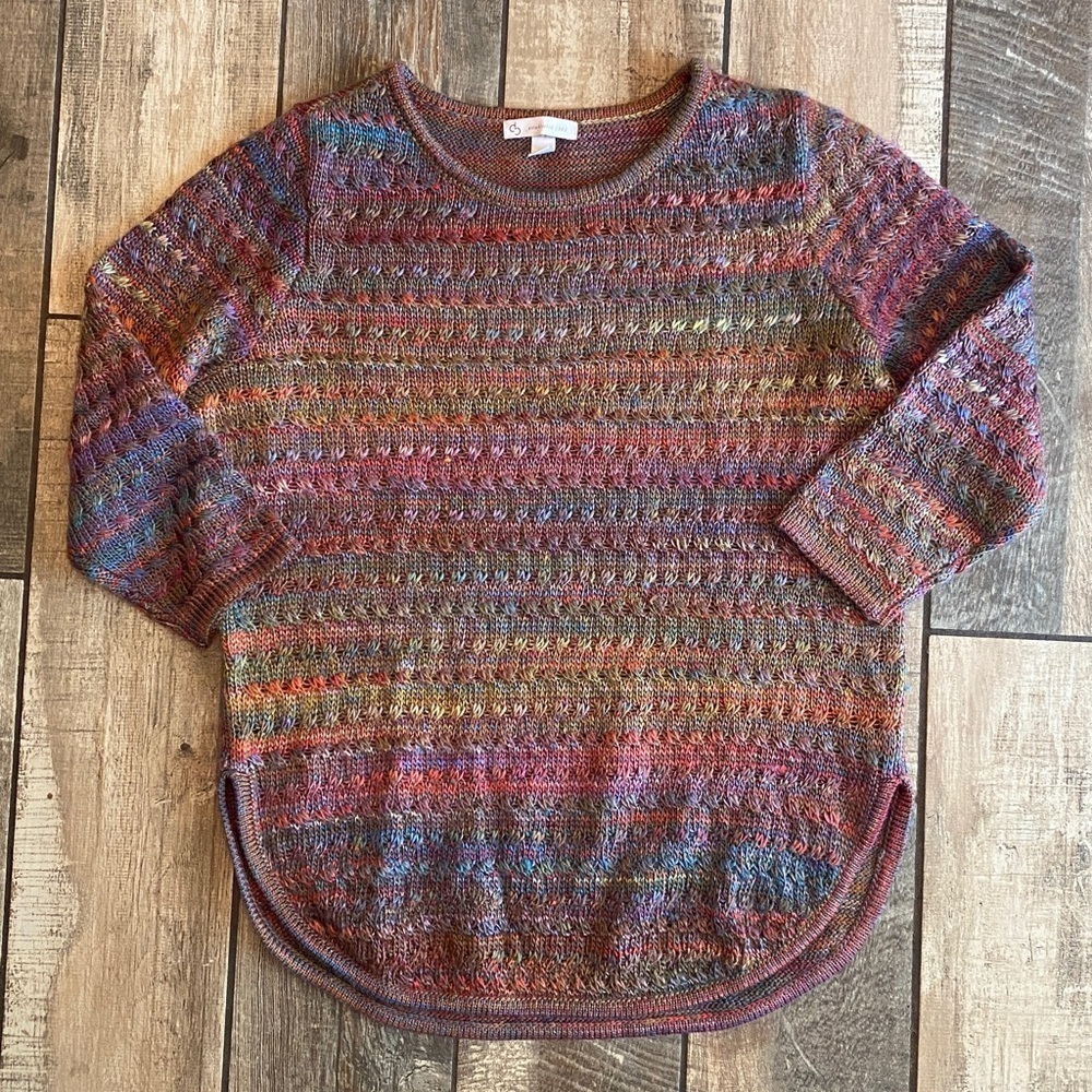 Db studio Multicolor Knit Women's Sweater
